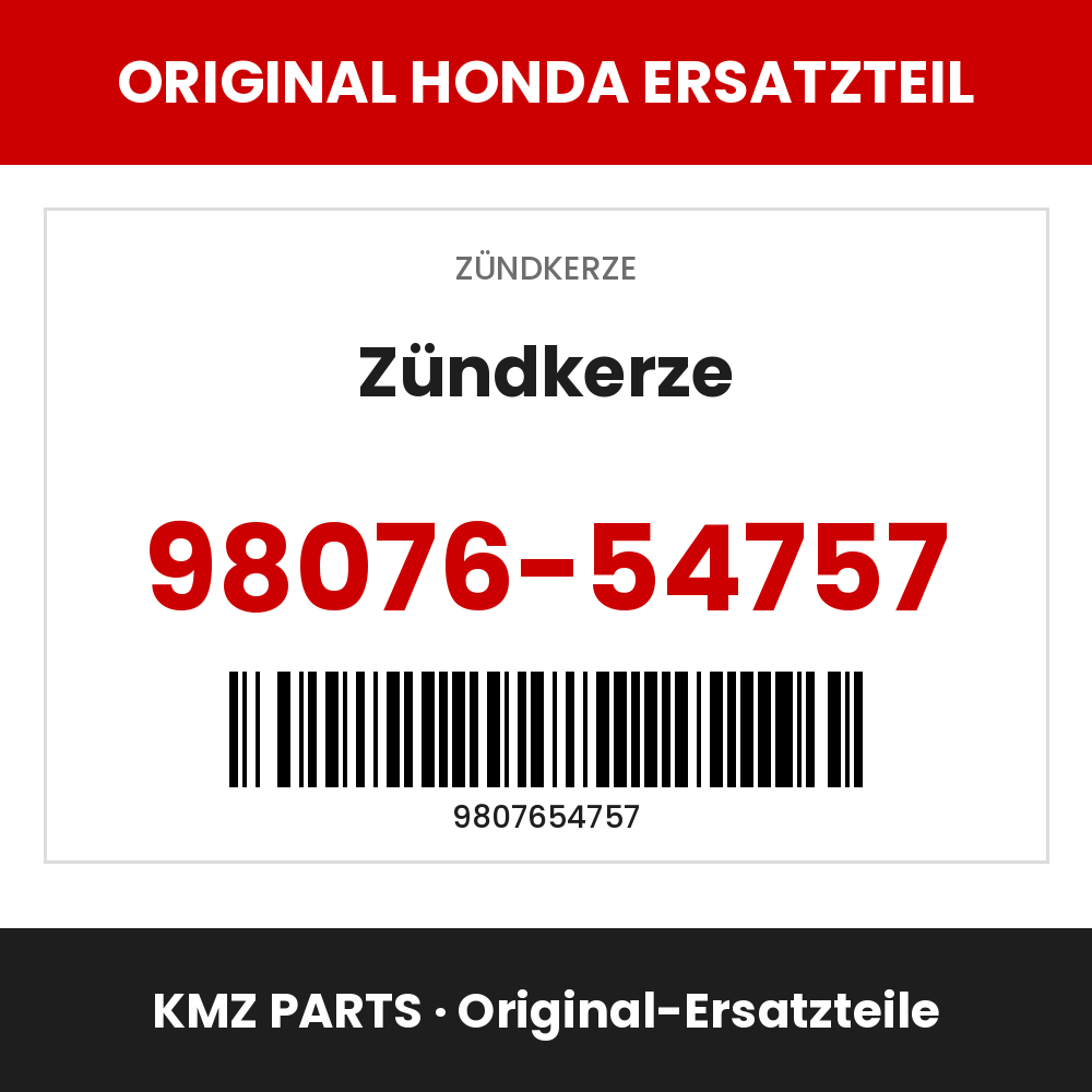 Honda Original Zündkerze 98076-54757