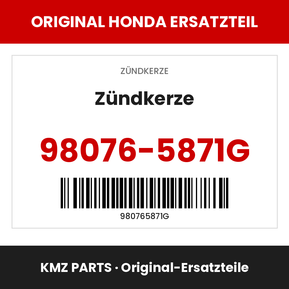 Honda Original Zündkerze 98076-5871G