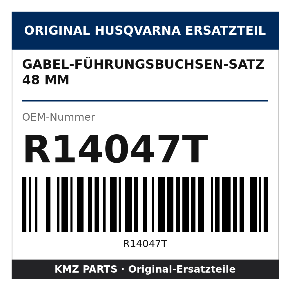 Husqvarna Original Gabel-Führungsbuchsen-Satz 48 mm R14047T