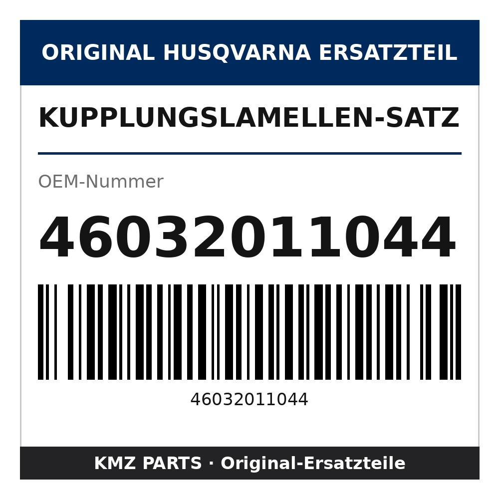 Husqvarna Original Kupplungslamellen-Satz 46032011044