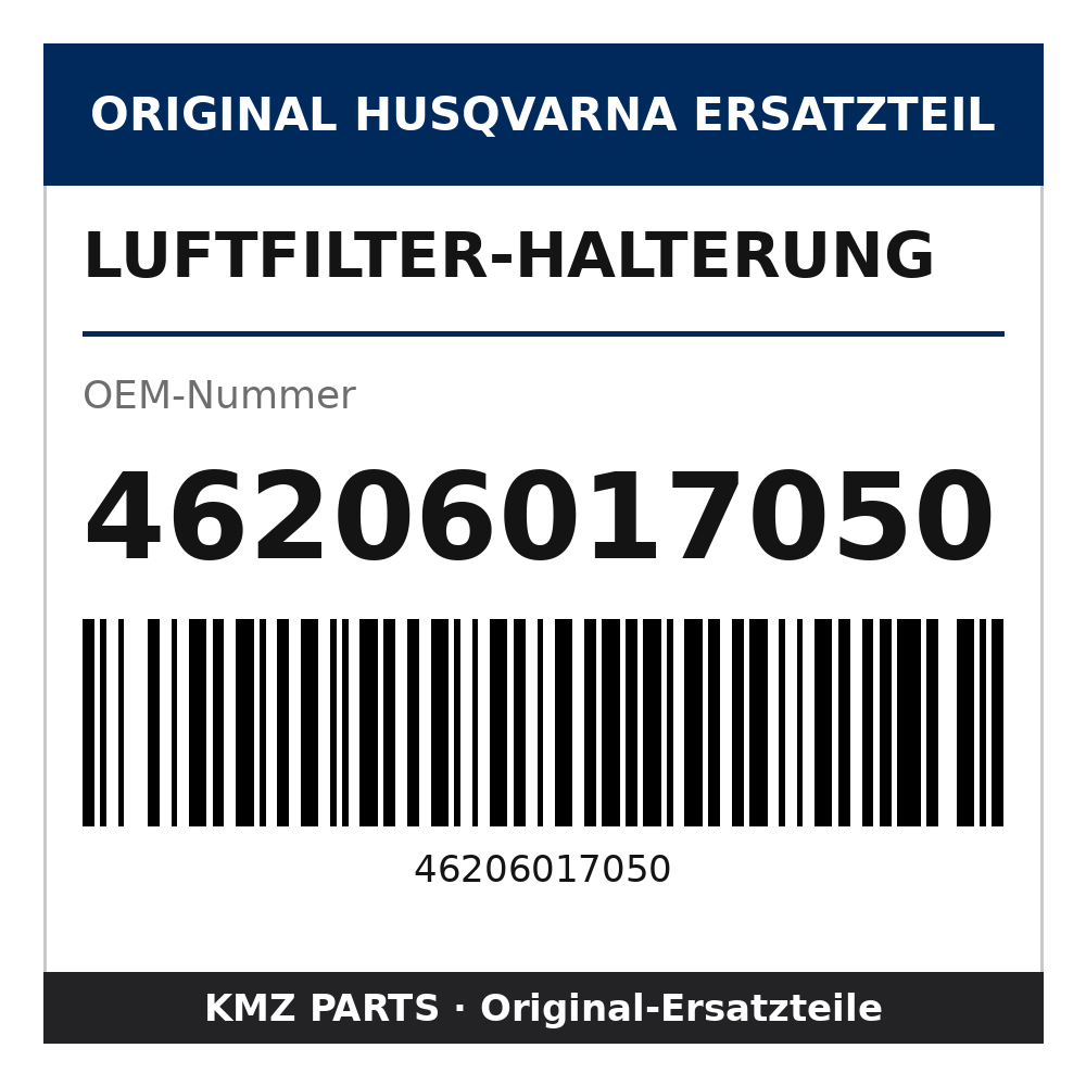 Husqvarna Original Luftfilter-Halterung 46206017050
