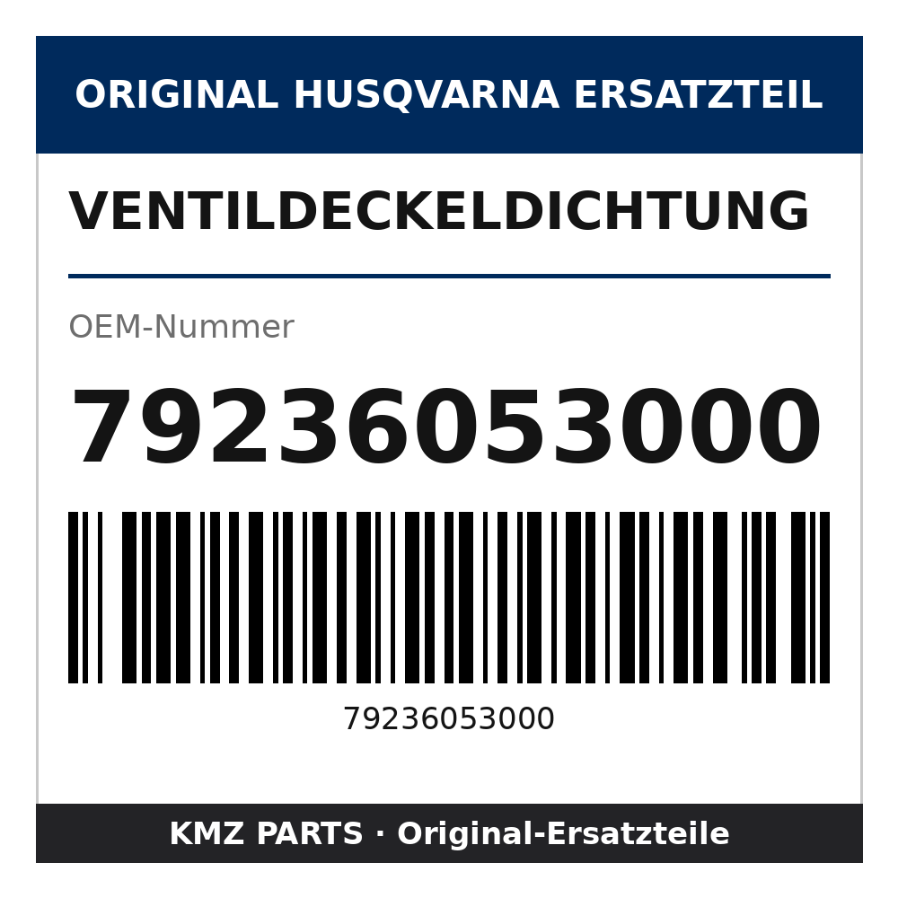 Husqvarna Original Ventildeckeldichtung 79236053000