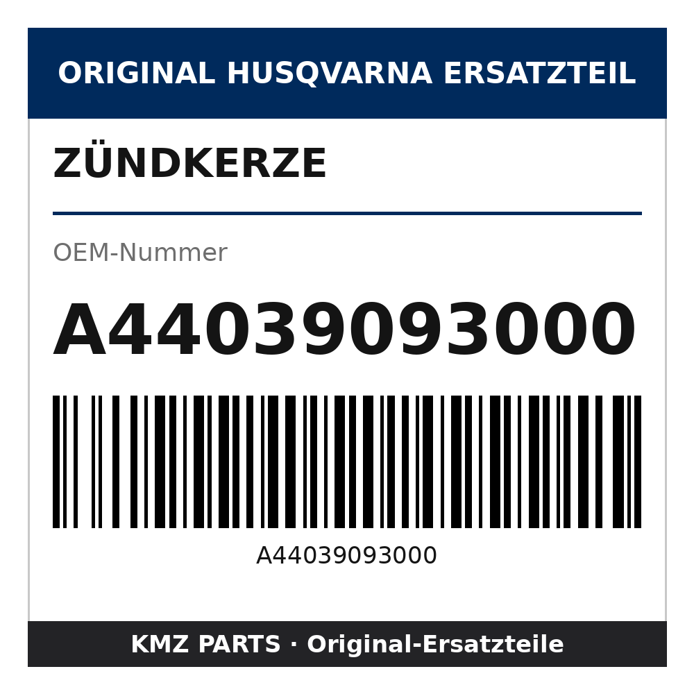 Husqvarna Original Zündkerze A44039093000