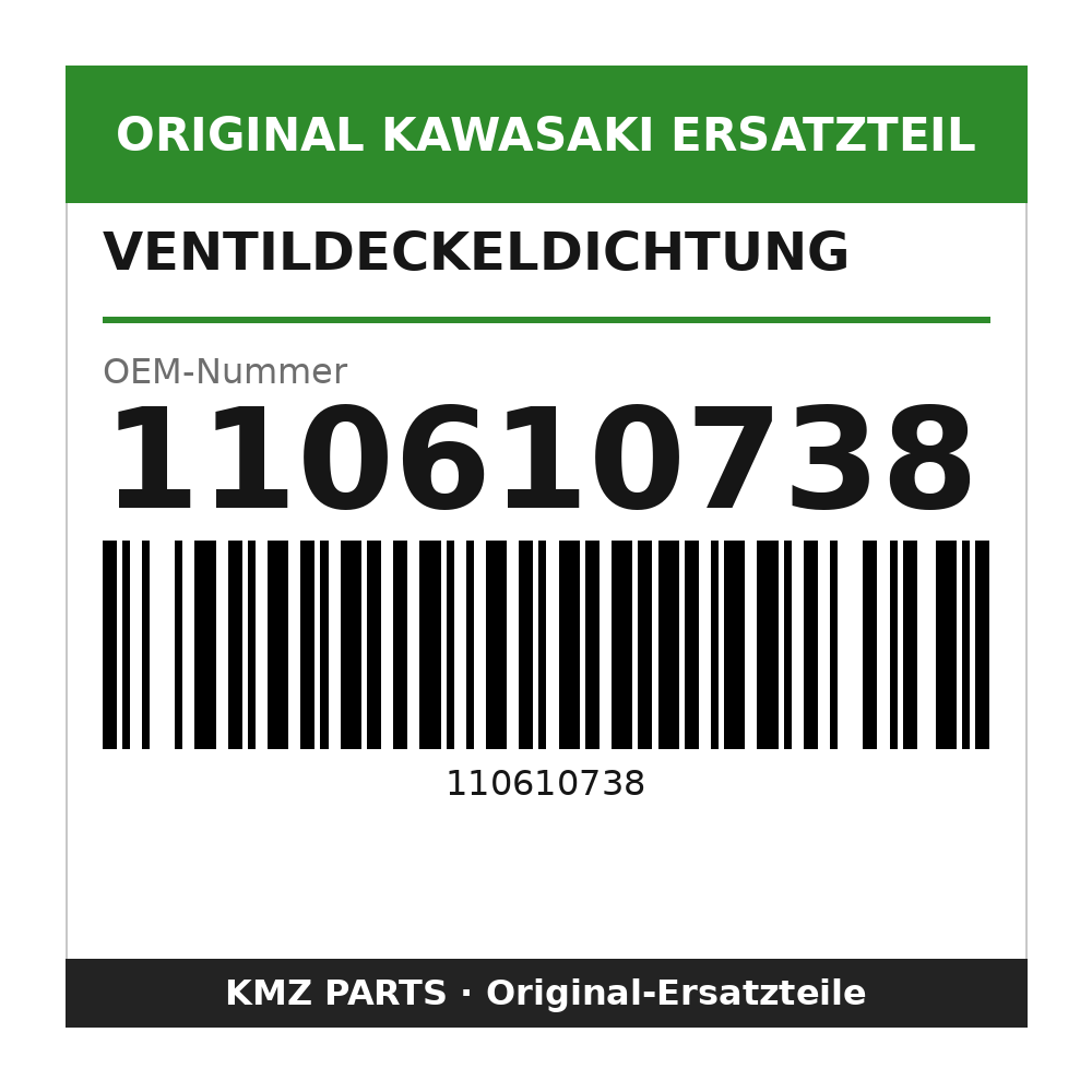 Kawasaki Ventildeckeldichtung 110610738