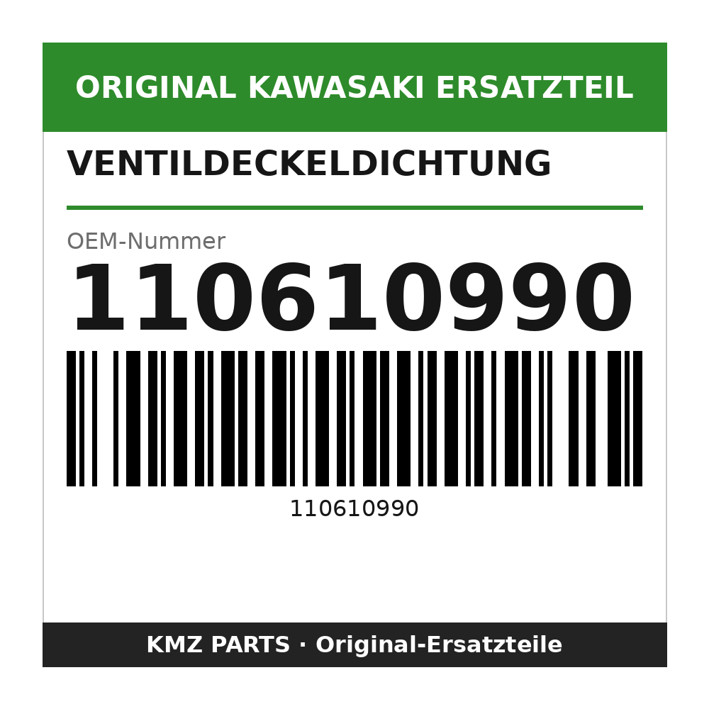 Kawasaki Ventildeckeldichtung 110610990