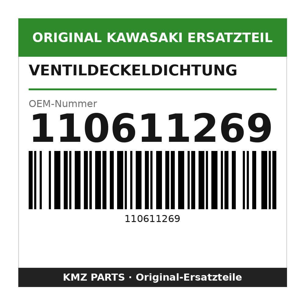 Kawasaki Ventildeckeldichtung 110611269