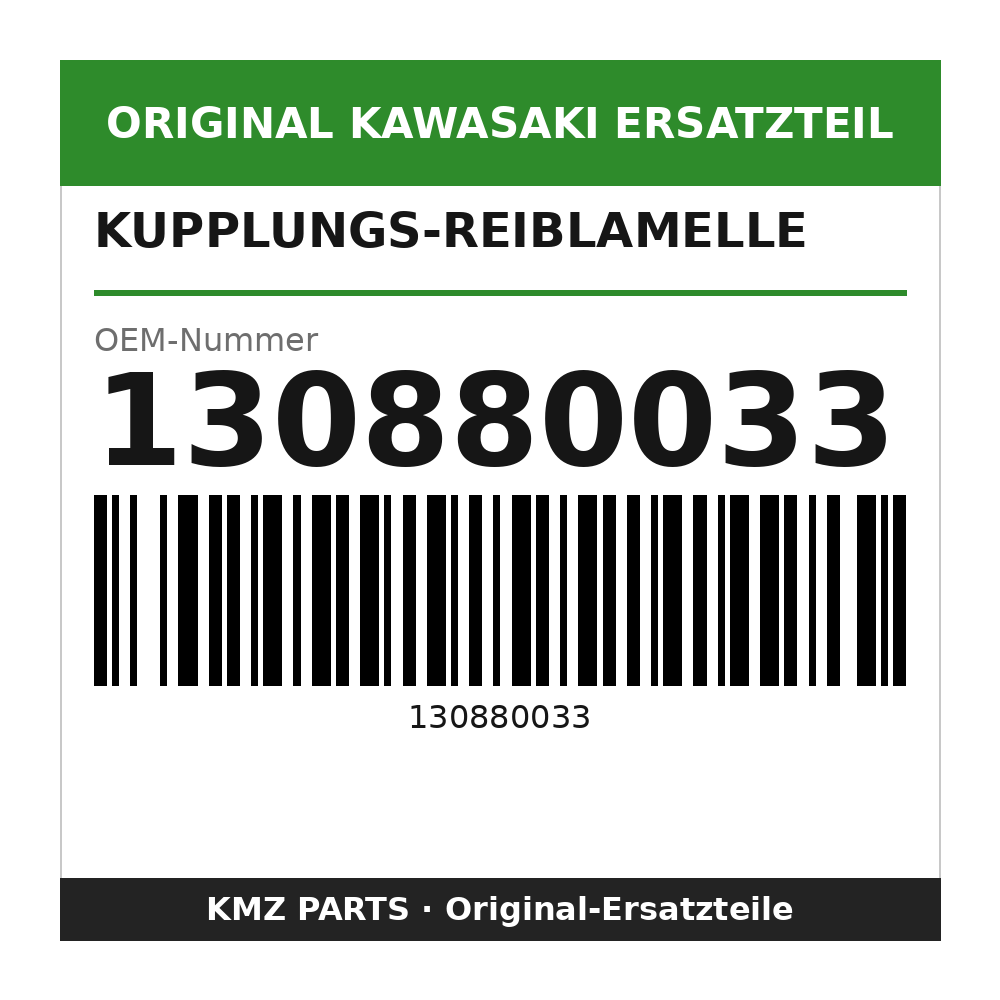 Kawasaki Kupplungs-Reiblamelle 130880033