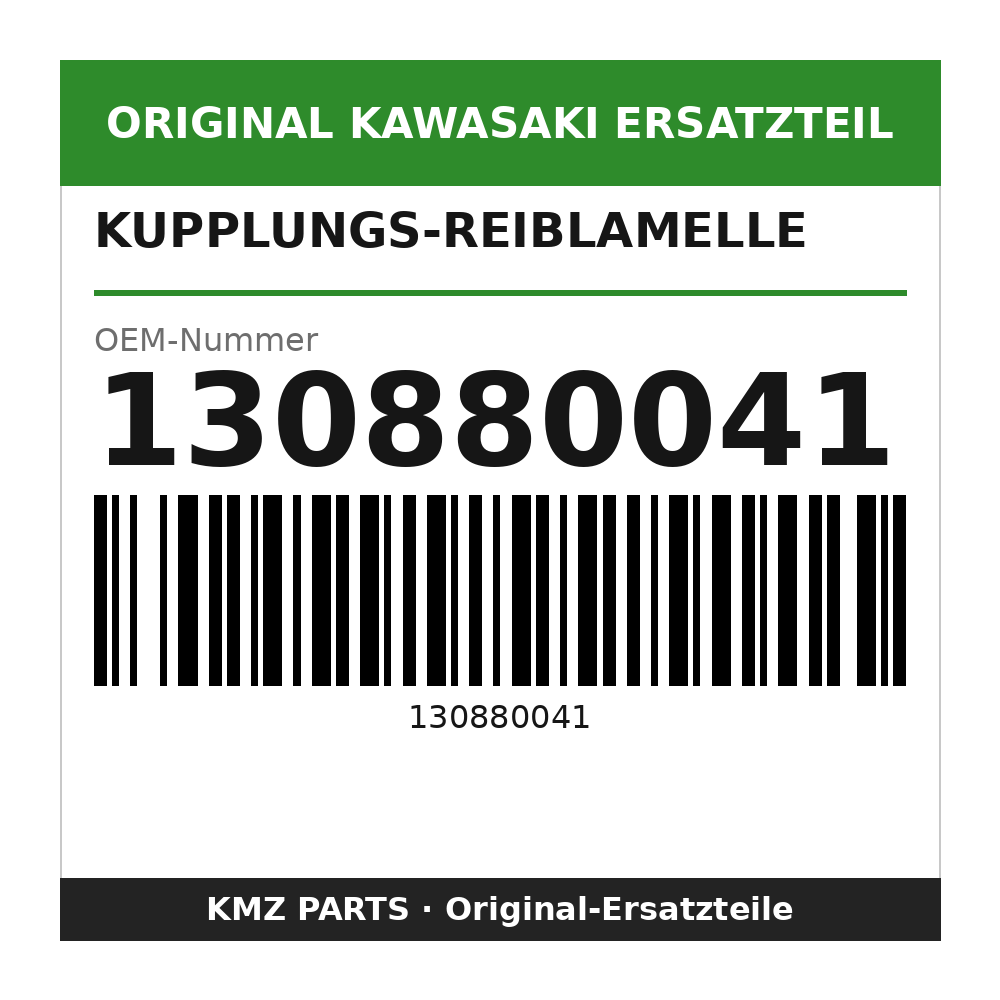Kawasaki Kupplungs-Reiblamelle 130880041