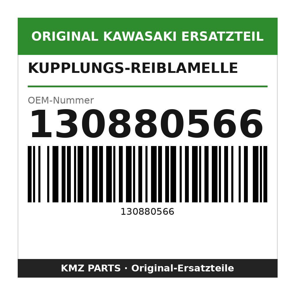 Kawasaki Kupplungs-Reiblamelle 130880566