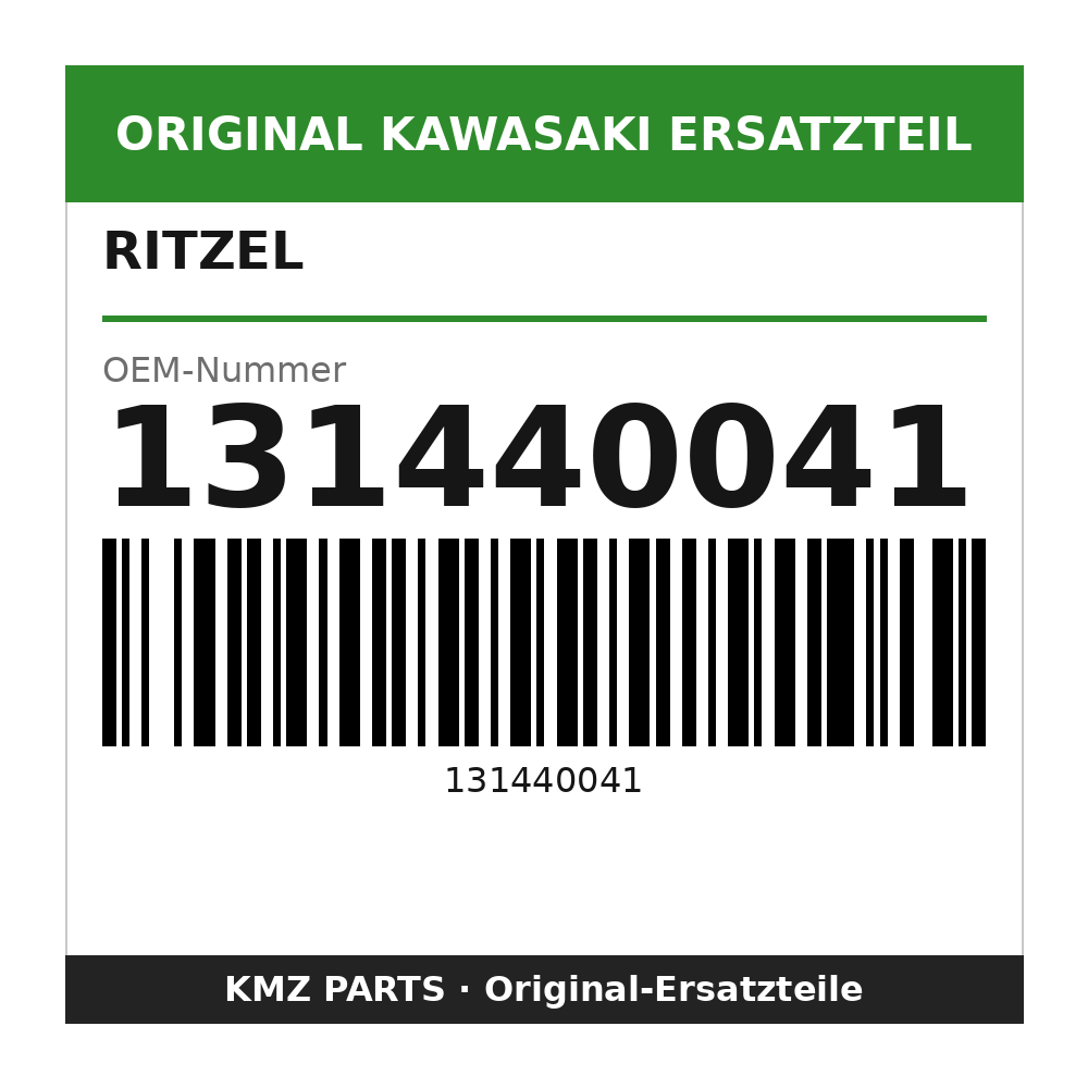 Kawasaki Ritzel 13 Zähne 131440041