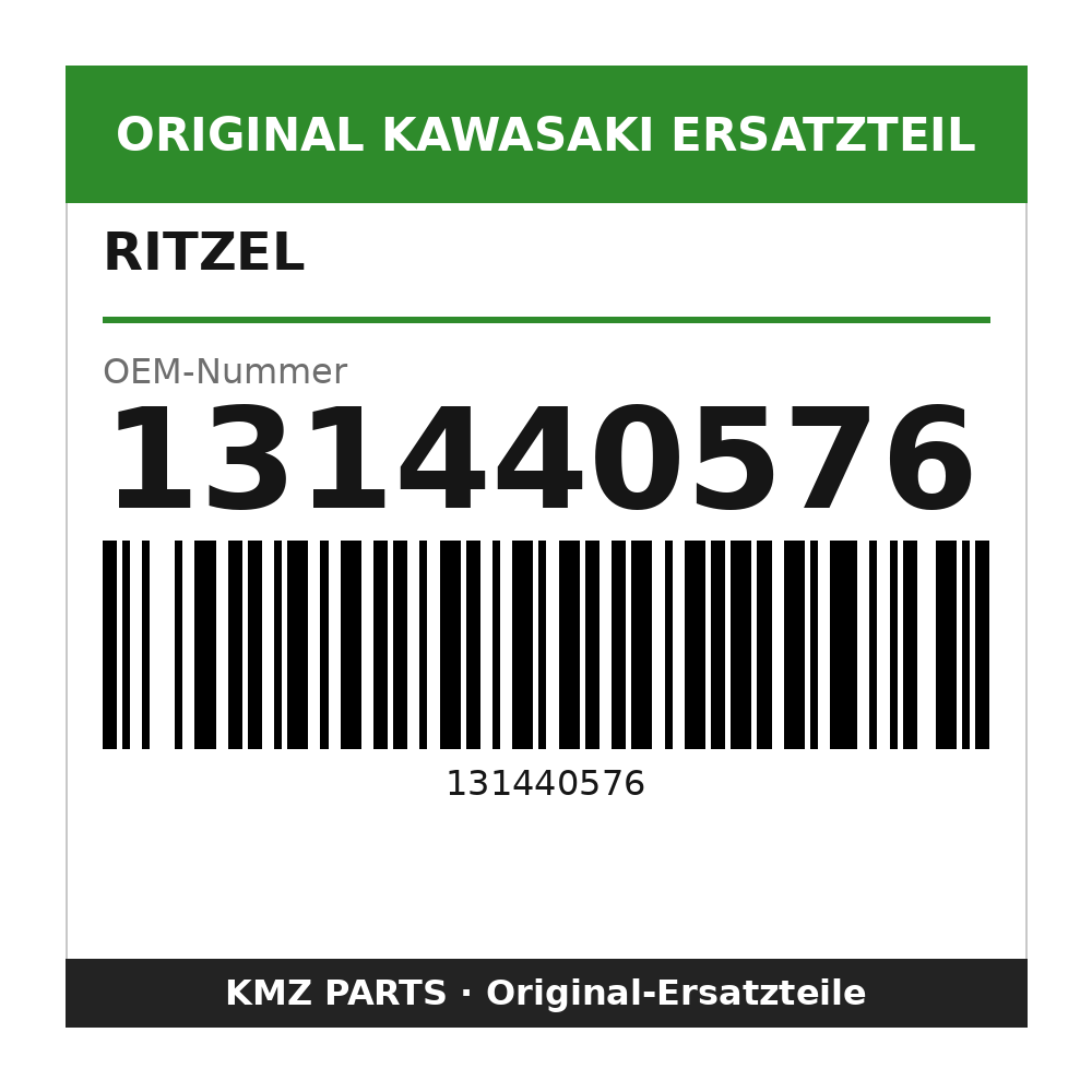 Kawasaki Ritzel 15 Zähne, 520 131440576