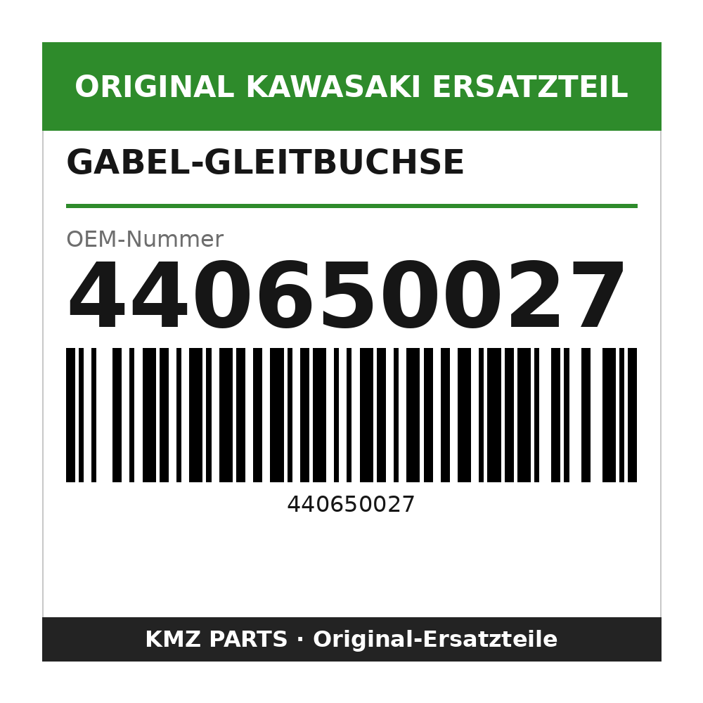 Kawasaki Gabel-Gleitbuchse 440650027