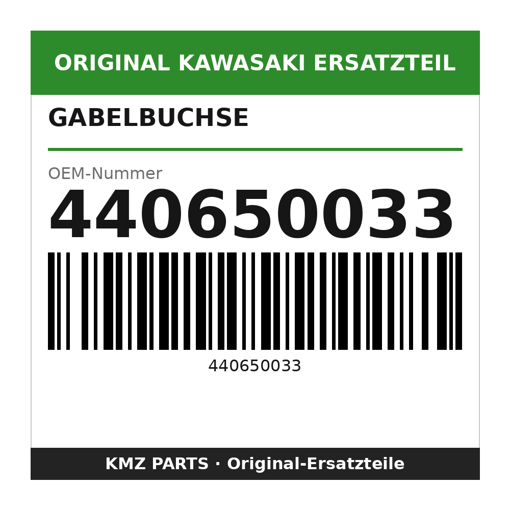 Kawasaki Gabelbuchse 440650033