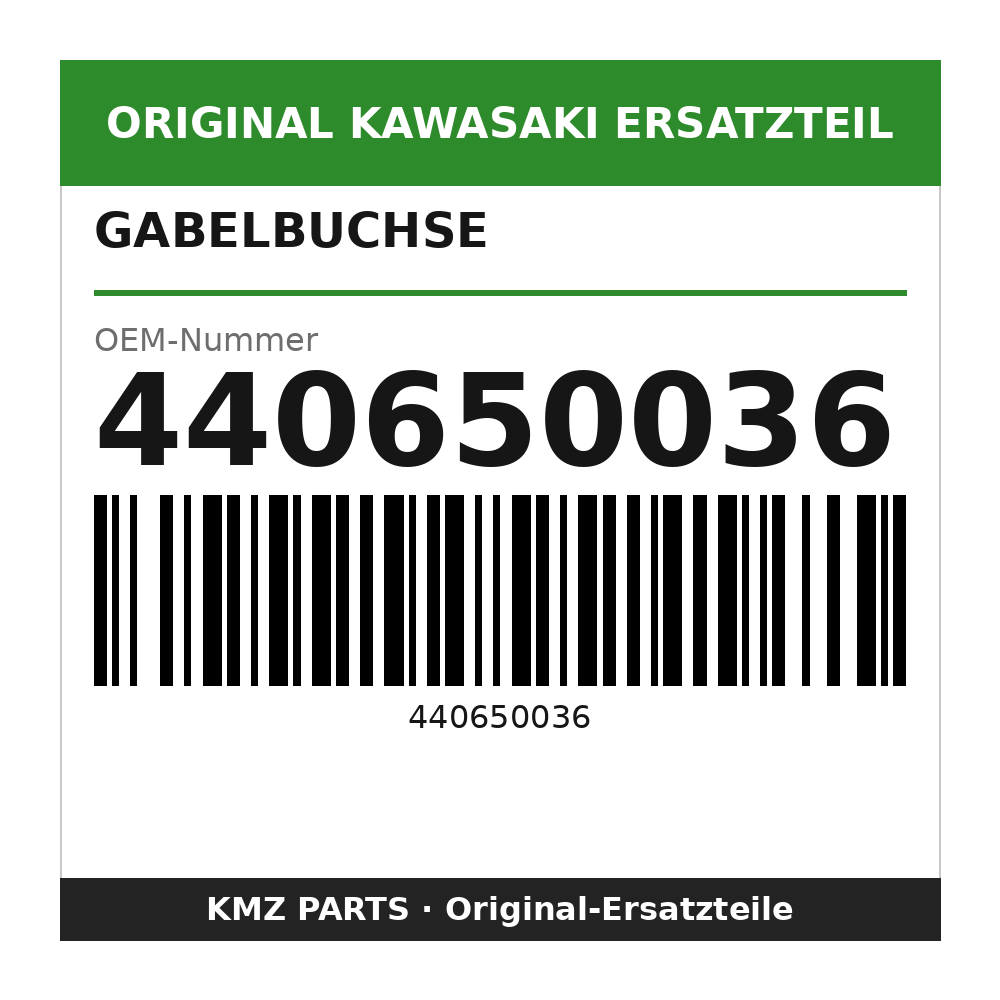 Kawasaki Gabelbuchse 440650036