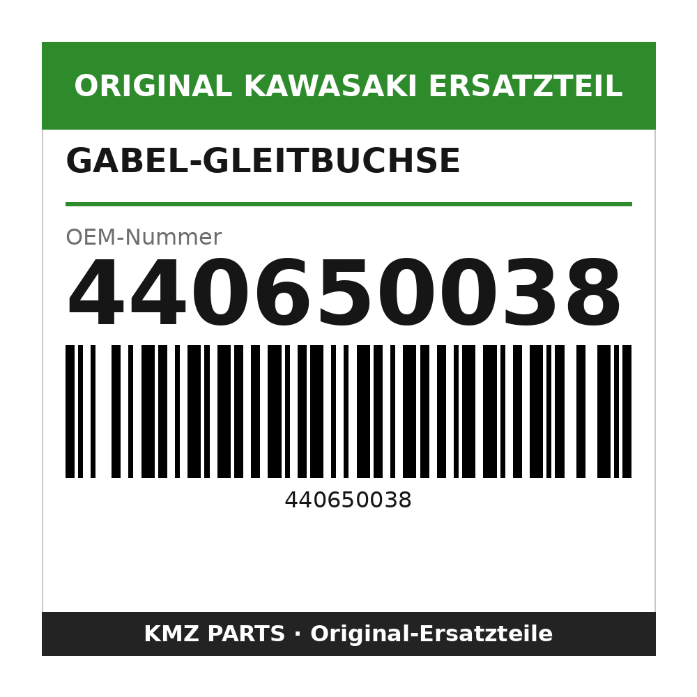 Kawasaki Gabel-Gleitbuchse 440650038