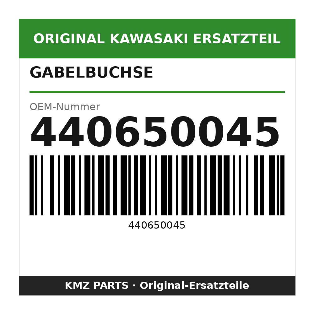 Kawasaki Gabelbuchse 440650045