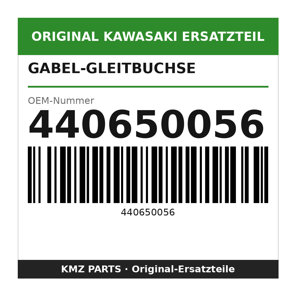 Kawasaki Gabel-Gleitbuchse 440650056