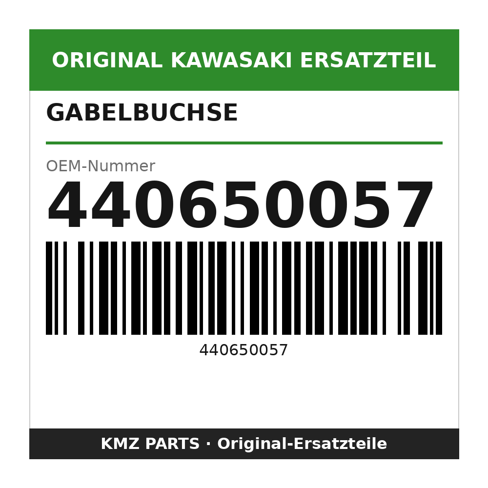 Kawasaki Gabelbuchse 440650057
