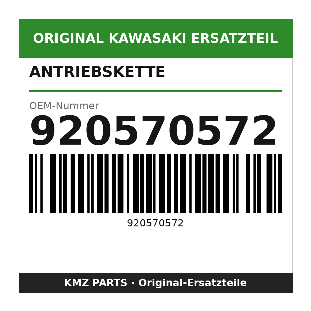 Kawasaki Antriebskette EK525RMX2/3D 920570572