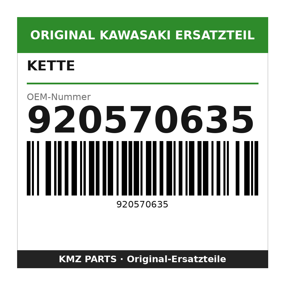 Kawasaki Kette 92RH2005-76M 920570635