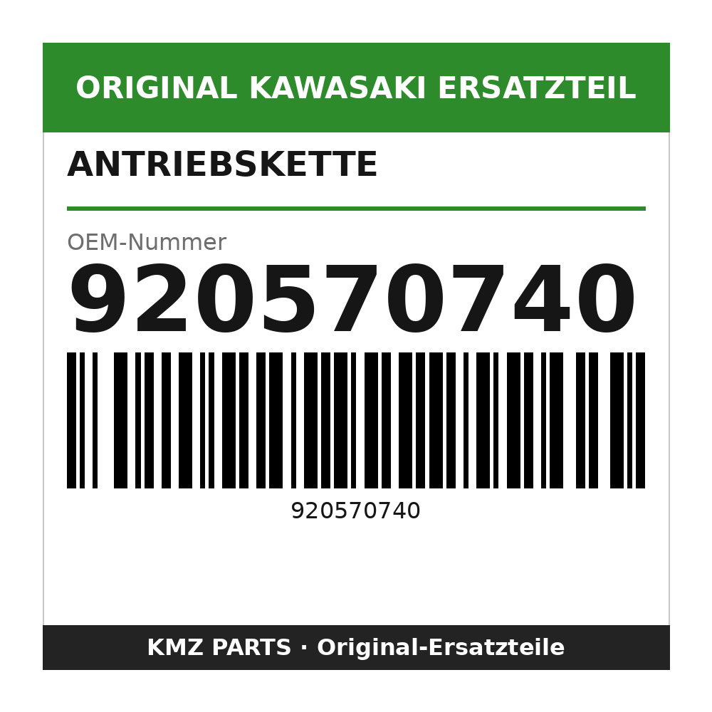Kawasaki Antriebskette DID520DMA4K 114 Glieder 920570740
