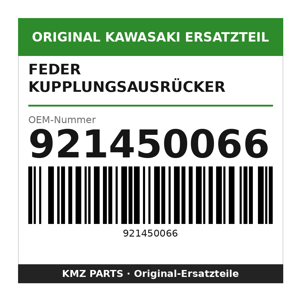 Kawasaki Feder Kupplungsausrücker 921450066