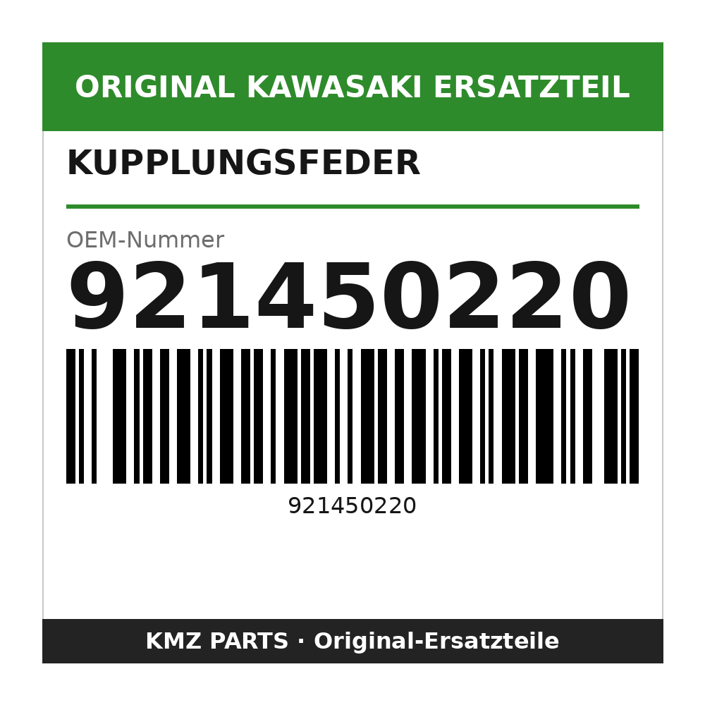 Kawasaki Kupplungsfeder 921450220