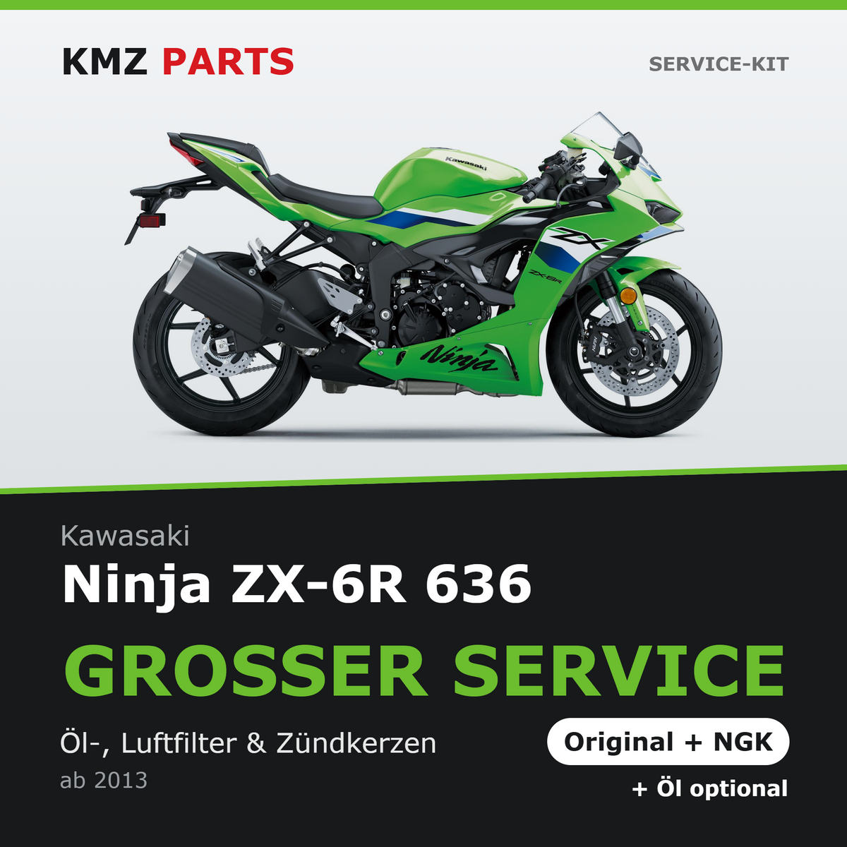 Kawasaki Ninja ZX-6R 636 Service-Kit