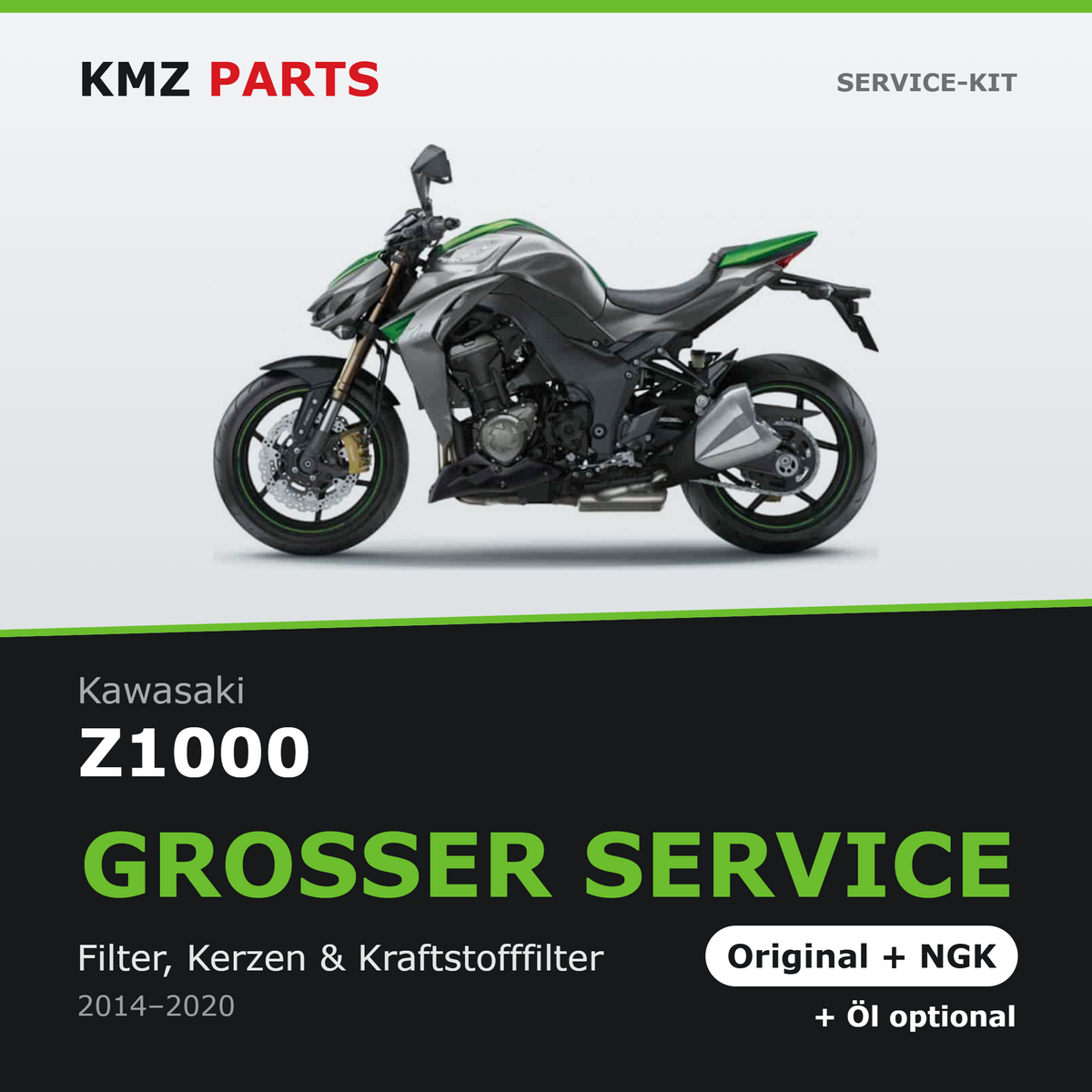 Kawasaki Z1000 Service-Kit