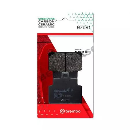 Bremsbeläge Bremsbelagsatz Brembo (2 Stück) 07021CC Carbon Ceramic