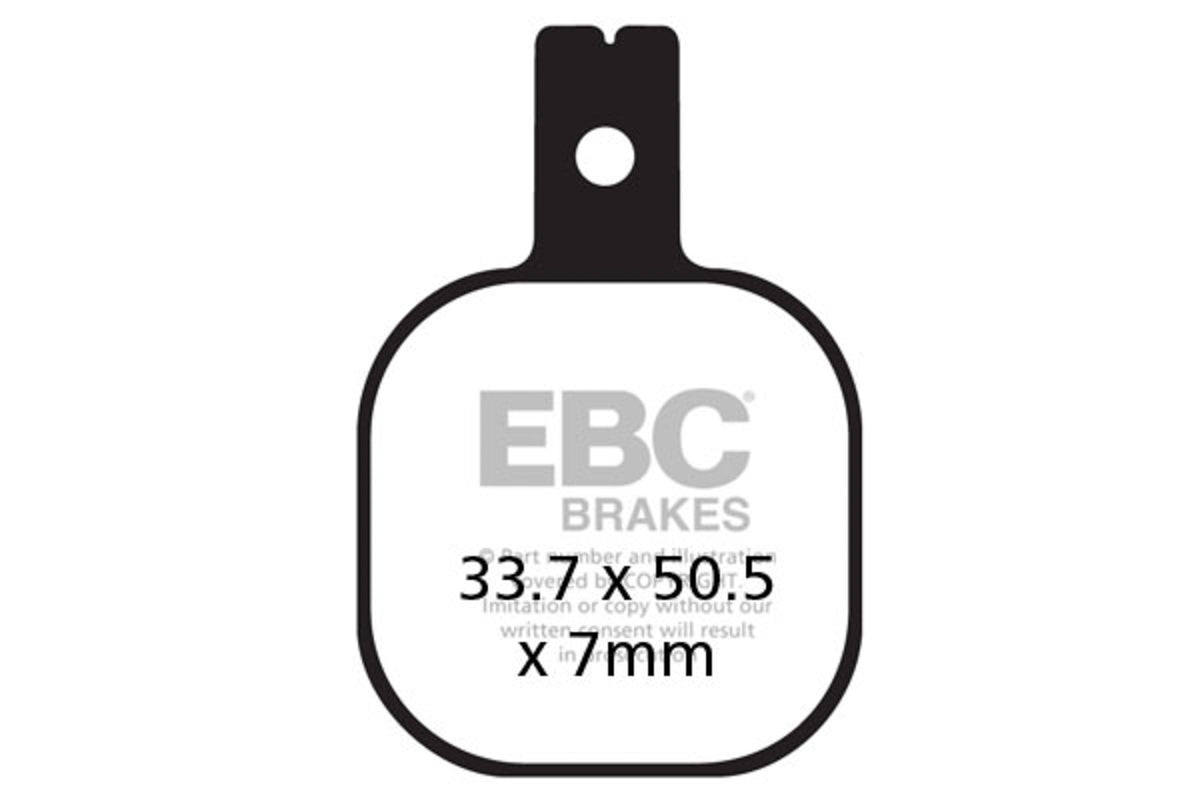 Bremsbeläge EBC EPFA 175 HH (2 Stk.)