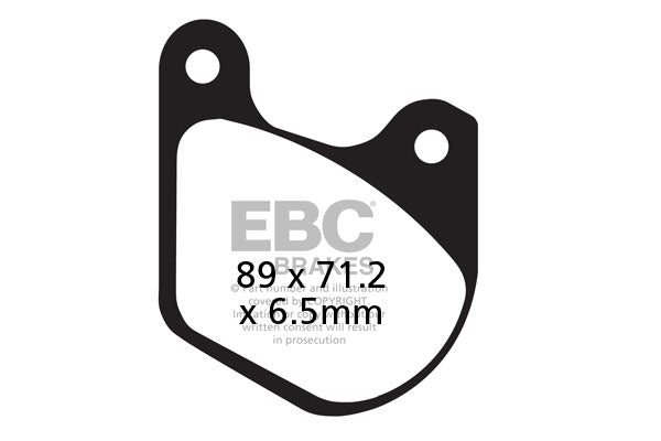 EBC FA 072 Bremsbeläge (2 Stk.)