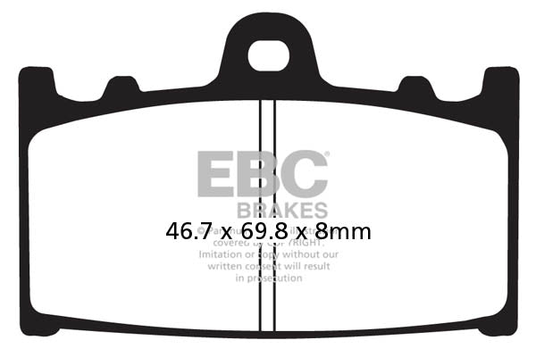 EBC FA 158 GFA HH Bremsbeläge (2 Stk.)