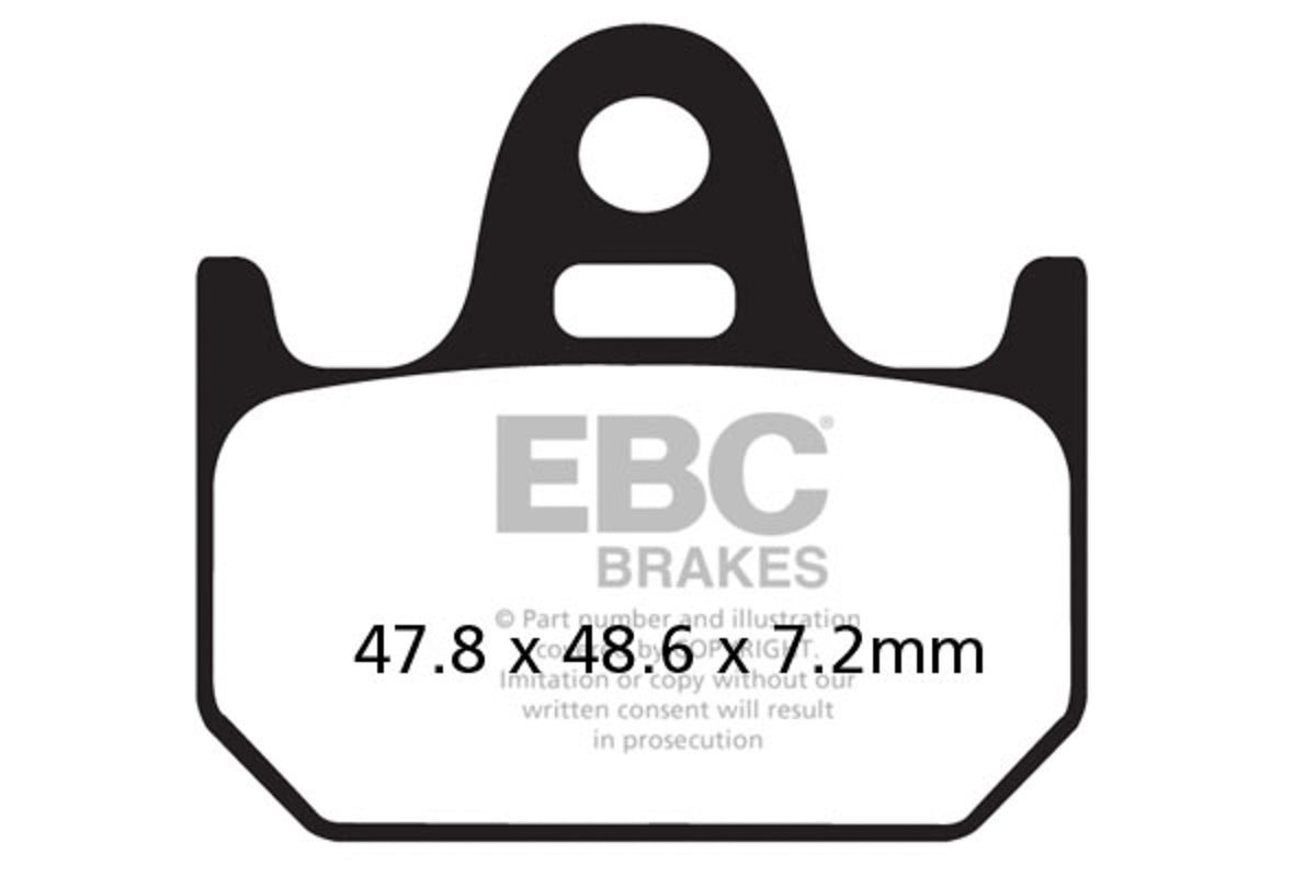 Bremsbeläge EBC FA 162 (2 Stk.)