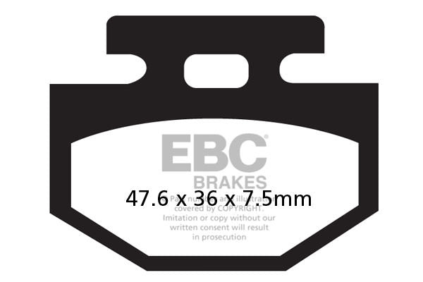 EBC FA 176 Bremsbeläge (2 Stk.)