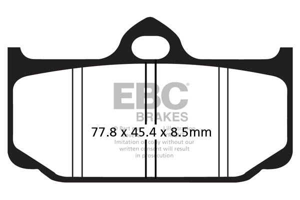 EBC FA 211 Bremsbeläge (2 Stk.)