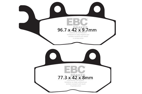 EBC FA 214/2 V Bremsbeläge (2 Stk.)