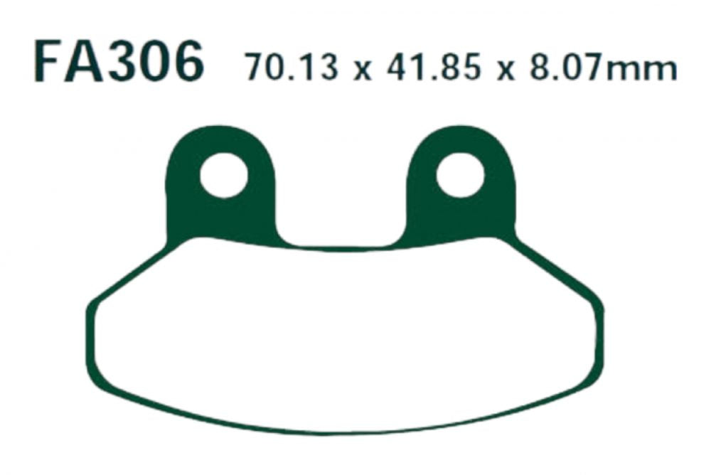 EBC FA 306 Bremsbeläge (2 Stk.)