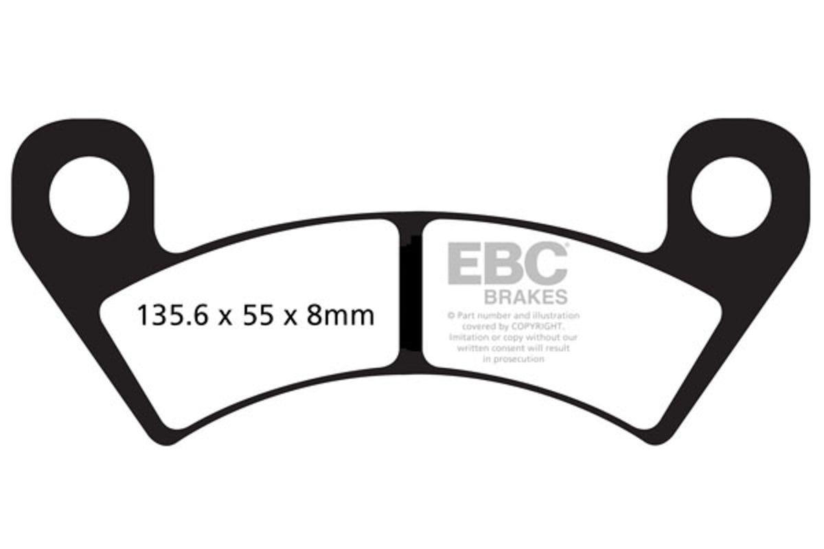 Bremsbeläge EBC FA 610 R (2 Stk.)
