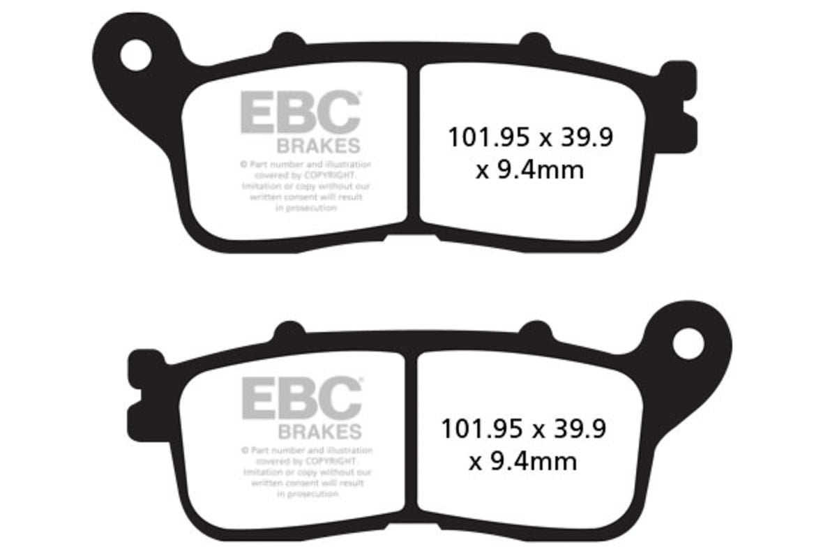 Bremsbeläge EBC FA 623 HH (2 Stk.)