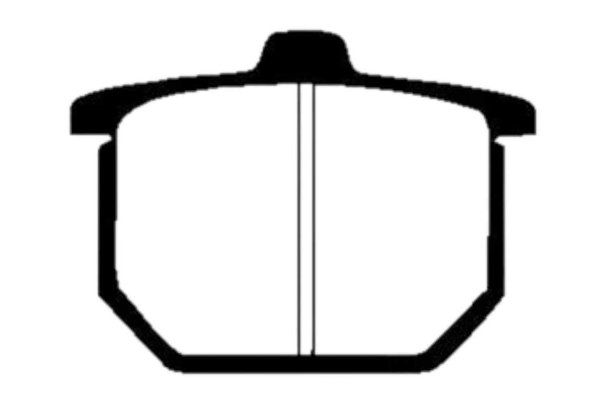 Bremsklötze Bremsbeläge EBC FA 029 V 1x Satz (2 Stück)
