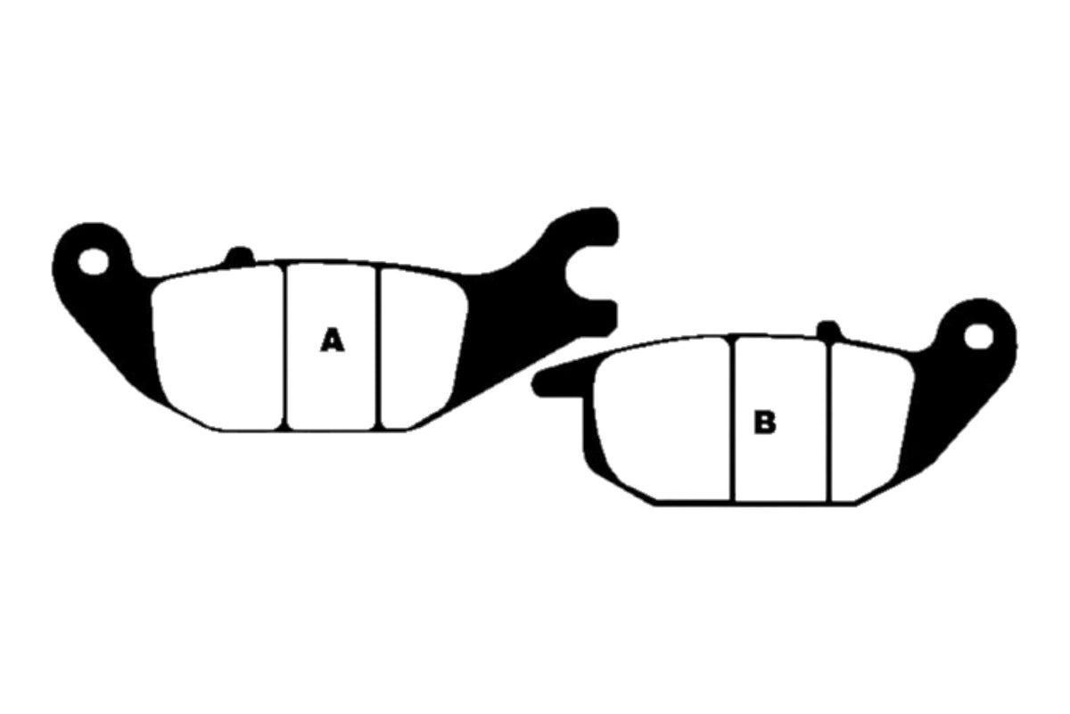 Bremsklötze Bremsbeläge EBC FA 343 HH 1x Satz (2 Stück)