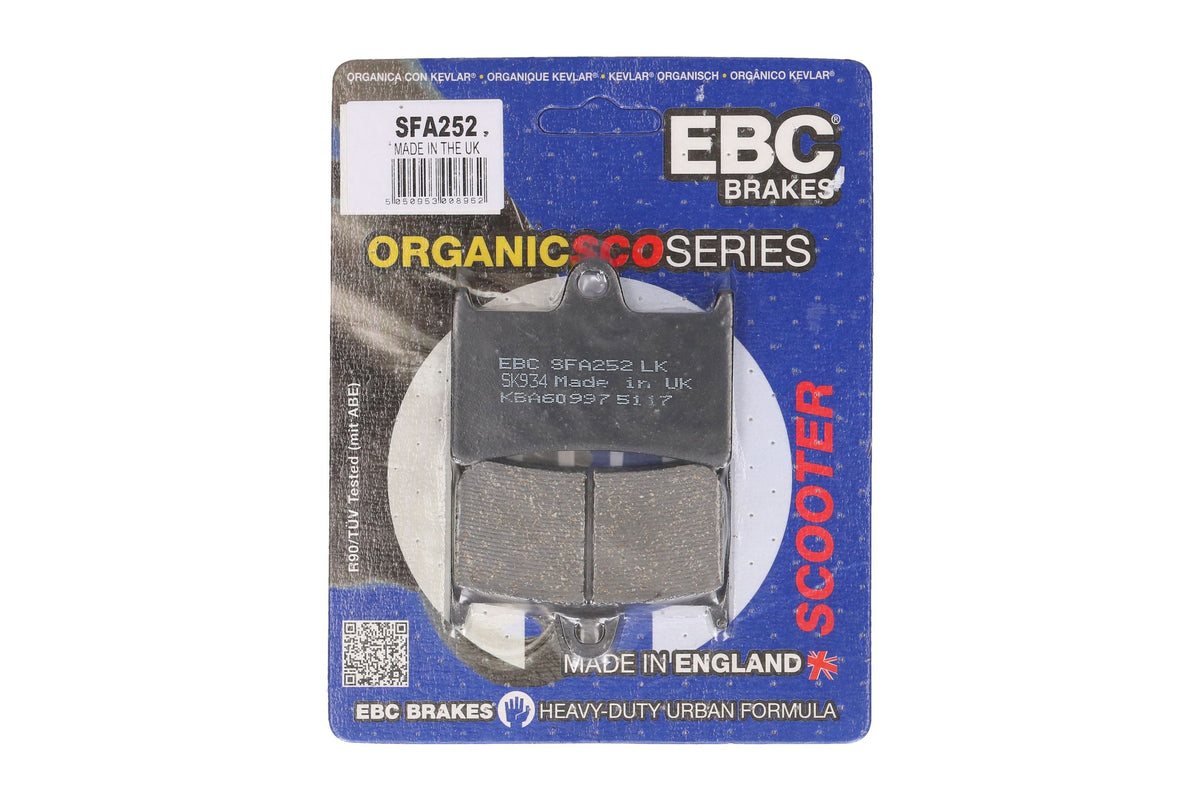 Bremsklötze Bremsbeläge EBC SFA 252 1x Satz (2 Stück)