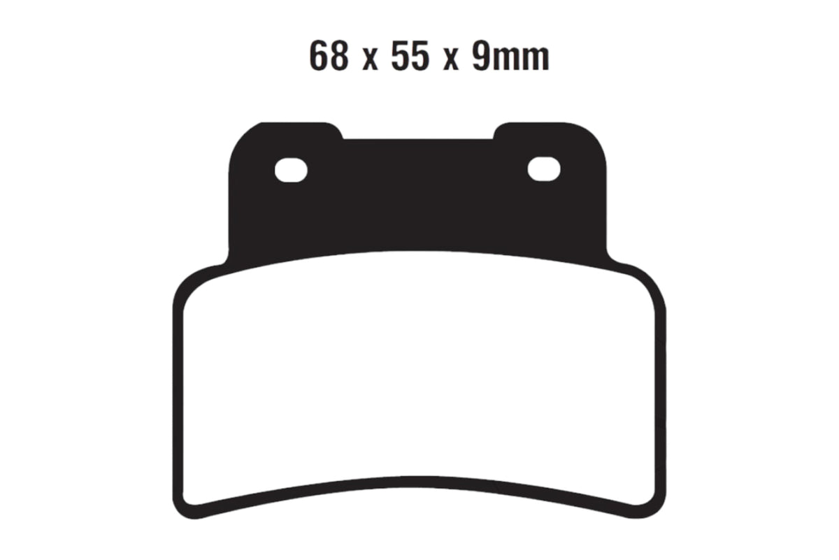 Bremsklötze Bremsbeläge EBC SFA 432 1x Satz (2 Stück)