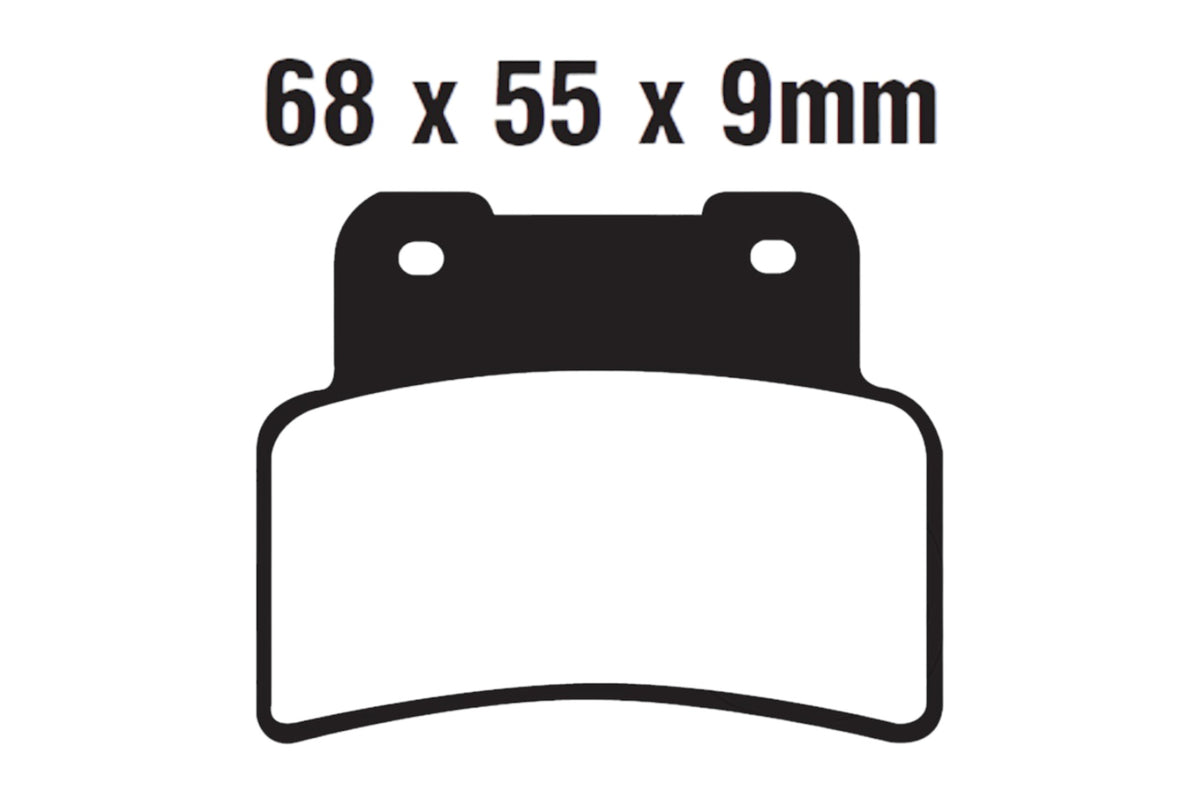 Bremsklötze Bremsbeläge EBC SFA 432 HH 1x Satz (2 Stück)