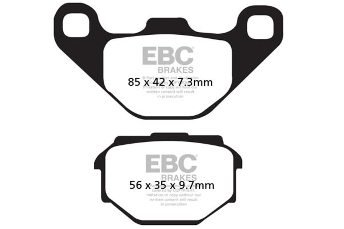 Bremsklötze Bremsbeläge EBC SFA 173 1x Satz (2 Stück)
