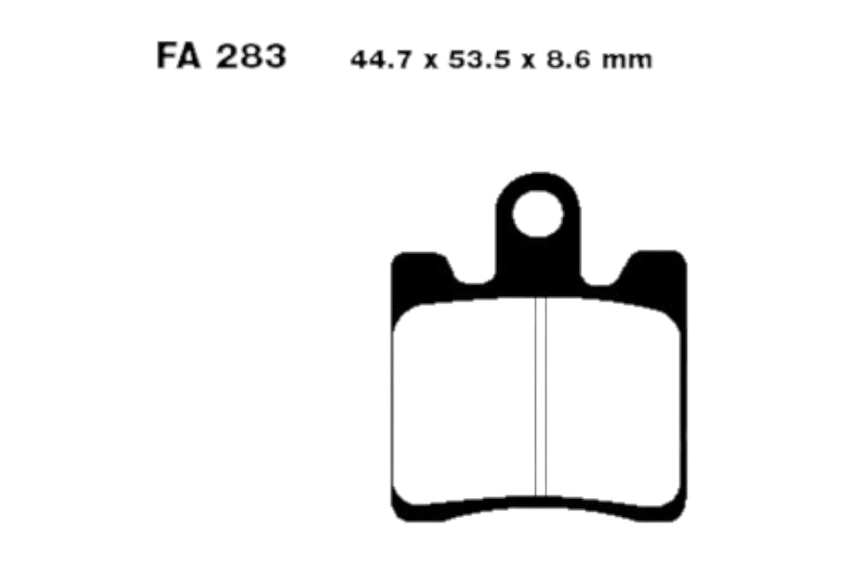 Bremsklötze Bremsbeläge EBC SFAC 283/4 1x Satz (2 Stück)