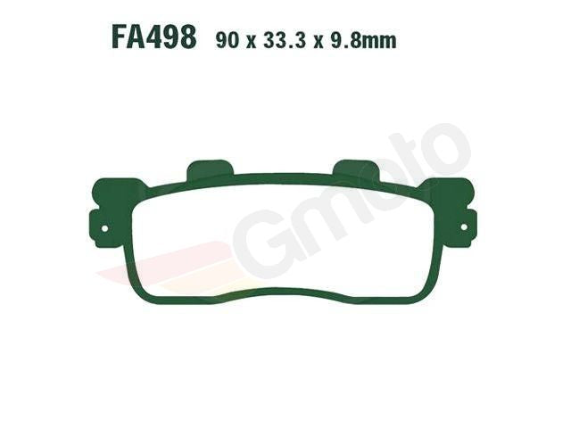 Bremsklötze Bremsbeläge EBC SFAC 498 1x Satz (2 Stück)