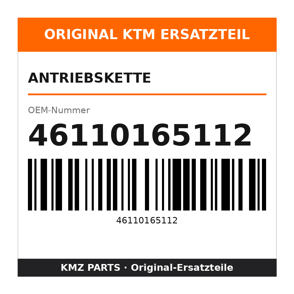 KTM Antriebskette 46110165112