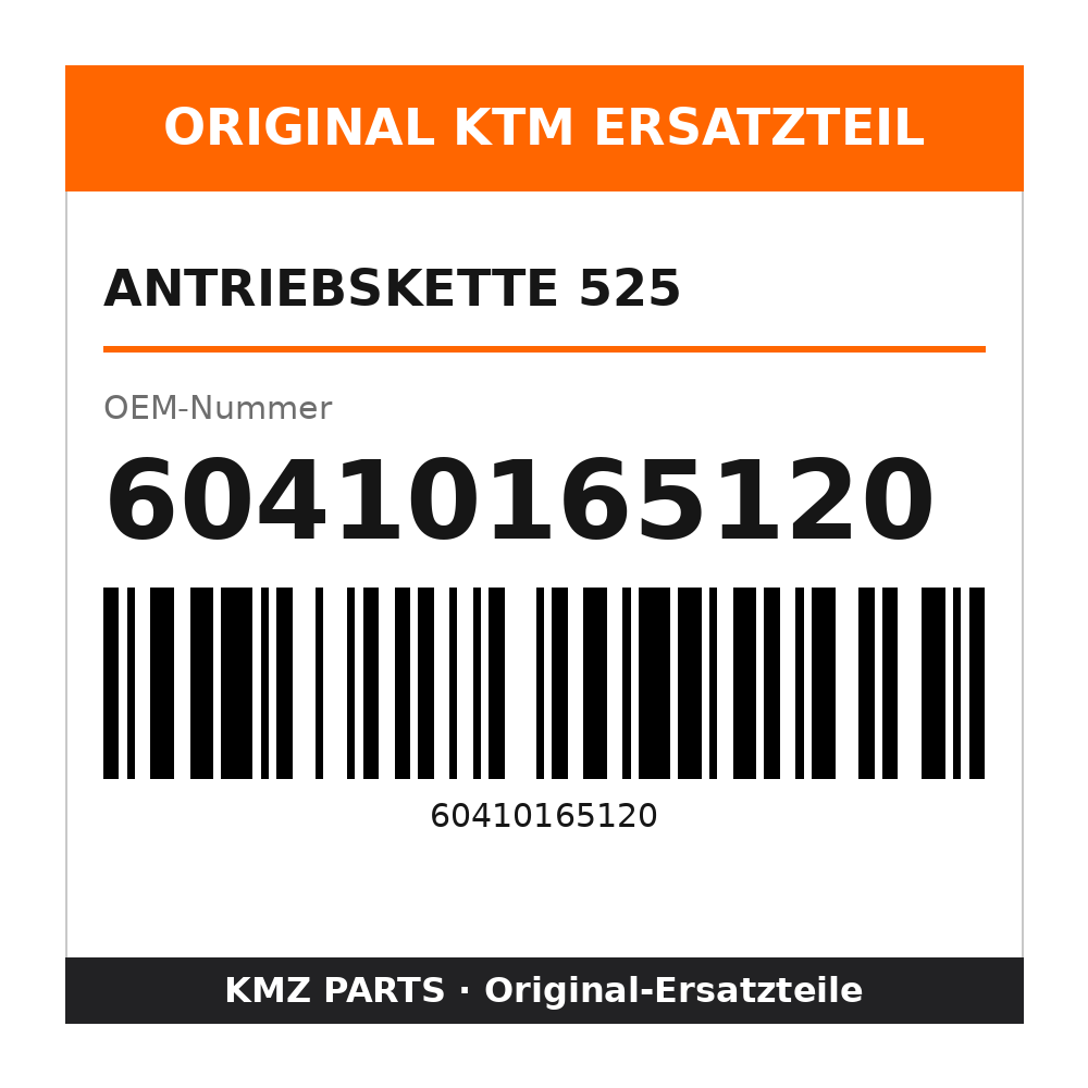 KTM Antriebskette 525 60410165120